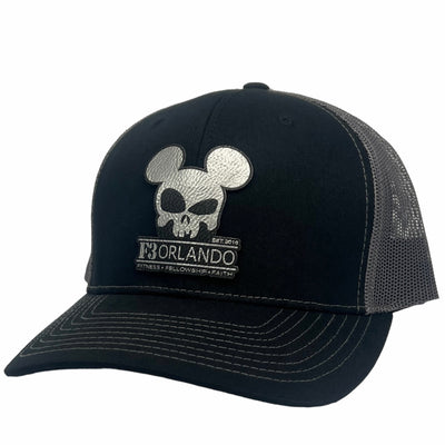 F3 Orlando Mouse Skull Richardson Leatherette Patch Hat Pre-Order April 2023
