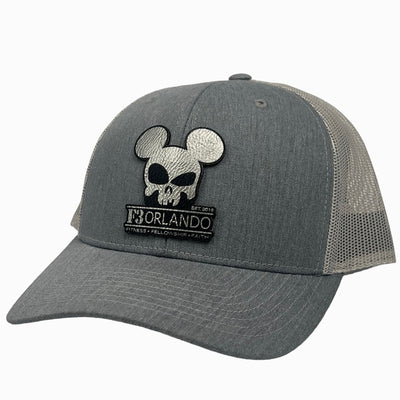 F3 Orlando Mouse Skull Richardson Leatherette Patch Hat Pre-Order April 2023