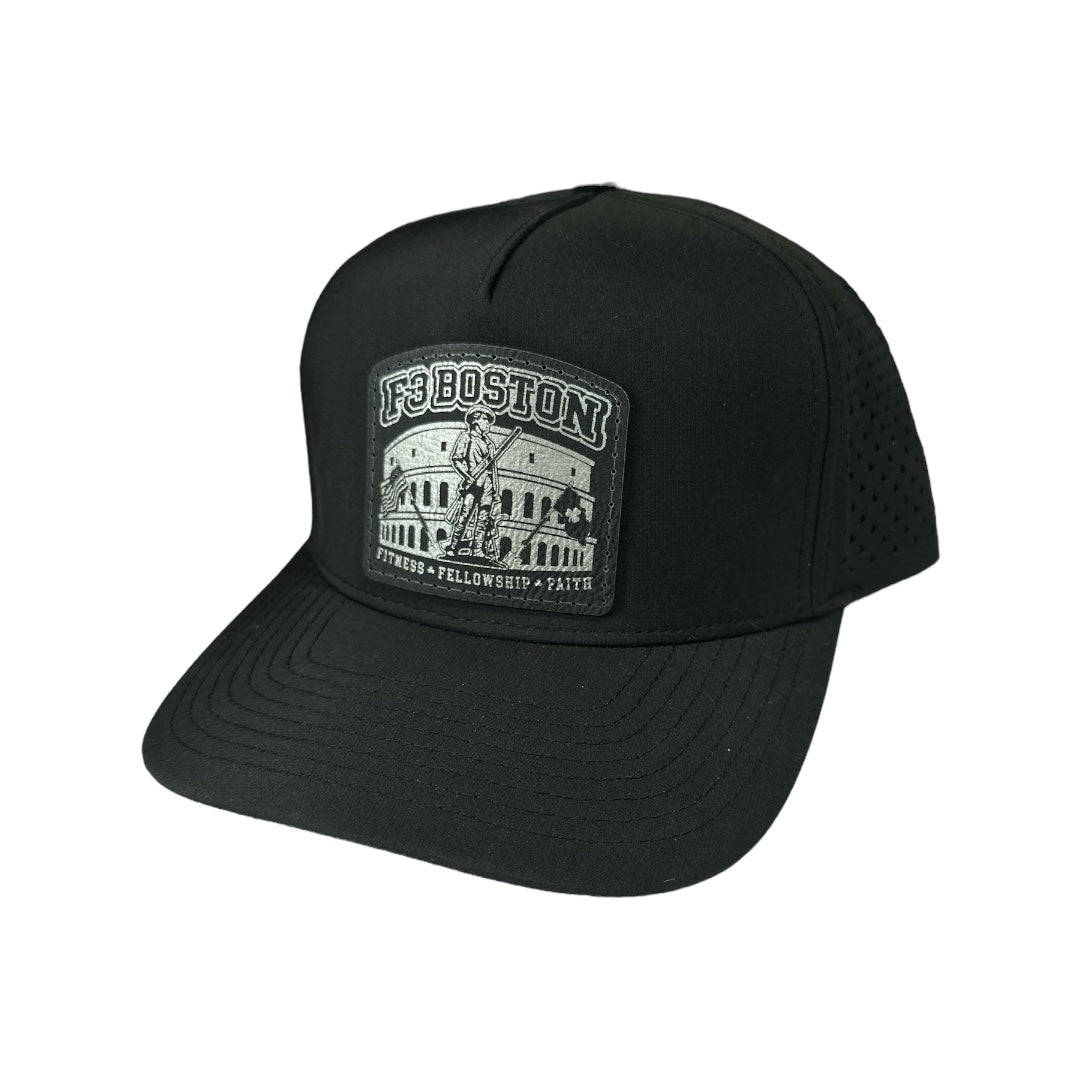 F3 Boston The Coliseum Leatherette Patch Hat Pre-Order September 2023