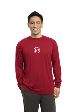 True Red Long Sleeve Ultimate Performance Crew