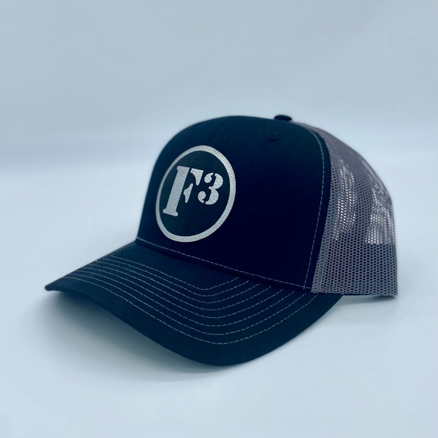 F3 Richardson Snapback Hat (with leatherette patch)