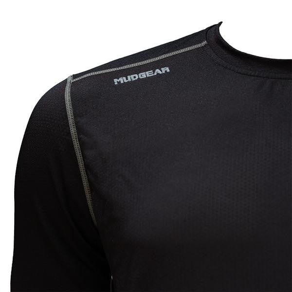 CLEARANCE ITEM - F3 Classic MudGear Fitted Race Jersey v3 Short Sleeve Black (SMALL & 2XL ONLY)