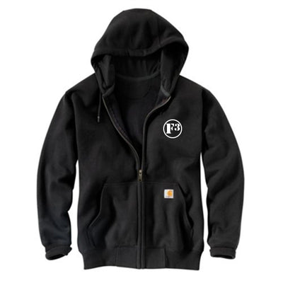 F3 Carhartt Men's Rain Defender Paxton Heavyweight Hooded Zip-Front Sweatshirt - Made to Order