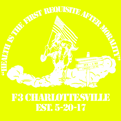 F3 Charlottesville Reflective Shirts Pre-Order 08/19