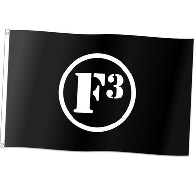 F3 Knitted Polyester Flag