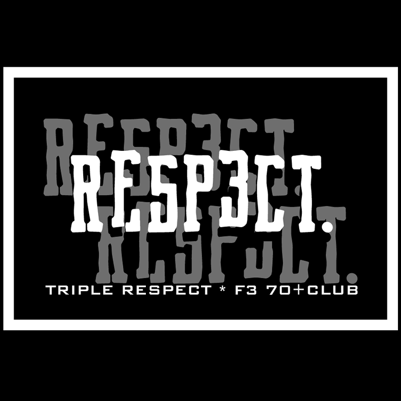 F3 TRIPLE RESPECT Patch