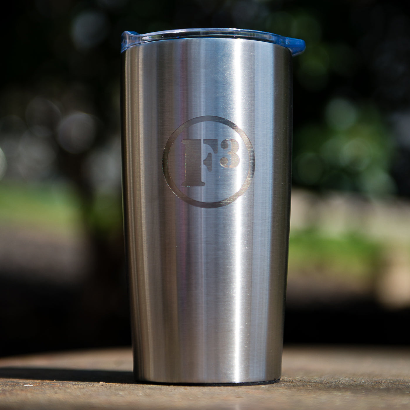 F3 Laser Engraved Stainless Steel Tumbler 20 Oz (Silver) – The F3 Gear Store