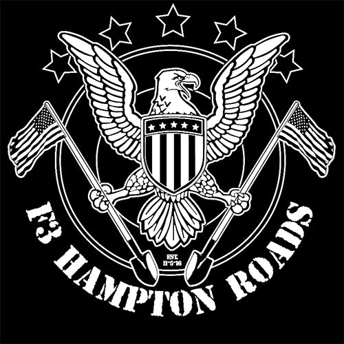 F3 Hampton Roads Shirts Pre-Order 8/19