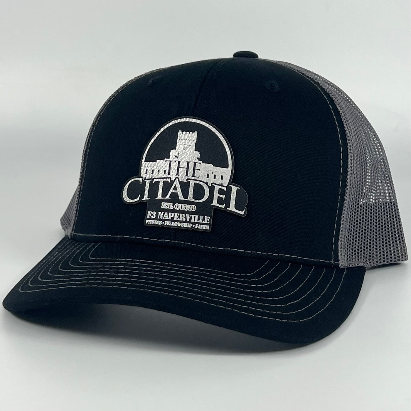 F3 Naperville The Citadel Leatherette Patch Hat Pre-Order October 2022