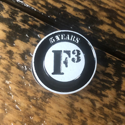 F3 5 Years Magnetic Logo Pin