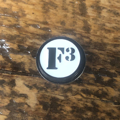 F3 Logo Magnetic Pin