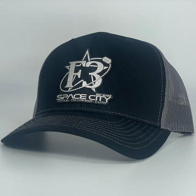 F3 Space City Richardson Leatherette Patch Hat Pre-Order September 2022