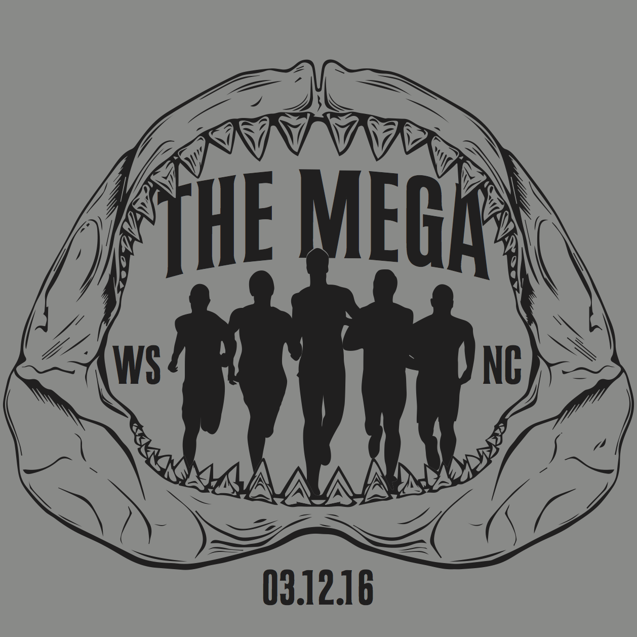 F3 The Mega Black Logo Shirt Pre-Order
