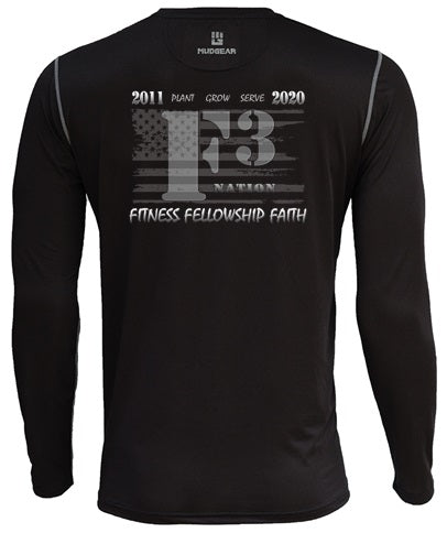 2020 Official F3 Race Jersey - MudGear Black Performance Shirts Pre-Order