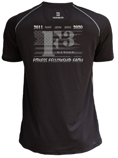 2020 Official F3 Race Jersey - MudGear Black Performance Shirts Pre-Order