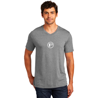 F3 District Perfect Tri V-Neck Tee - Made To Order