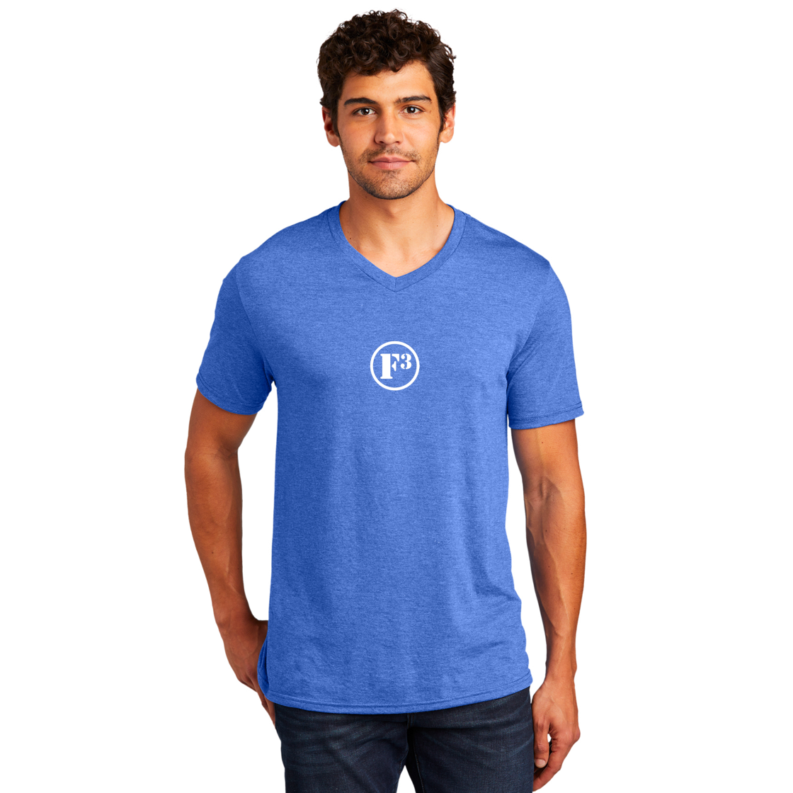 F3 District Perfect Tri V-Neck Tee - Made To Order