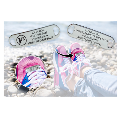 F3 Safety Alert Shoe Tag - Made To Order