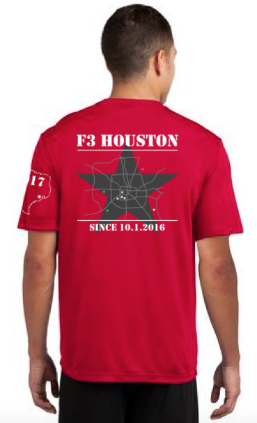 F3 Houston Anniversary Shirt Pre-Order