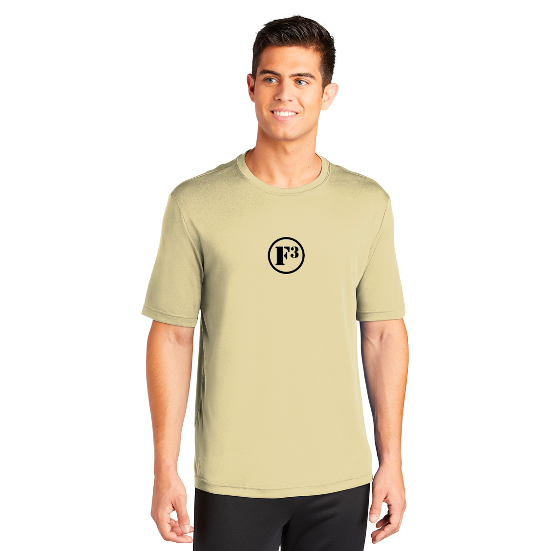 F3 Sport-Tek Adult PosiCharge Competitor Tee Short Sleeve (with Black logo) - Made to Order