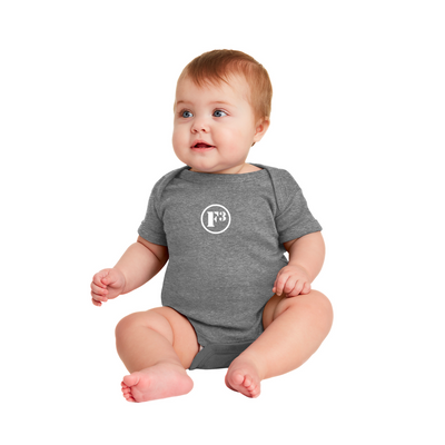 F3 Rabbit Skins Infant Short Sleeve Baby Rib Bodysuit - Made to Order