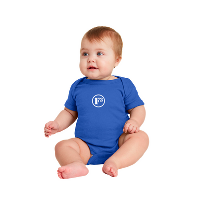 F3 Rabbit Skins Infant Short Sleeve Baby Rib Bodysuit - Made to Order