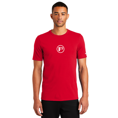 F3 Nike Dri-FIT Cotton/Poly Tee - Made to Order - More Colors
