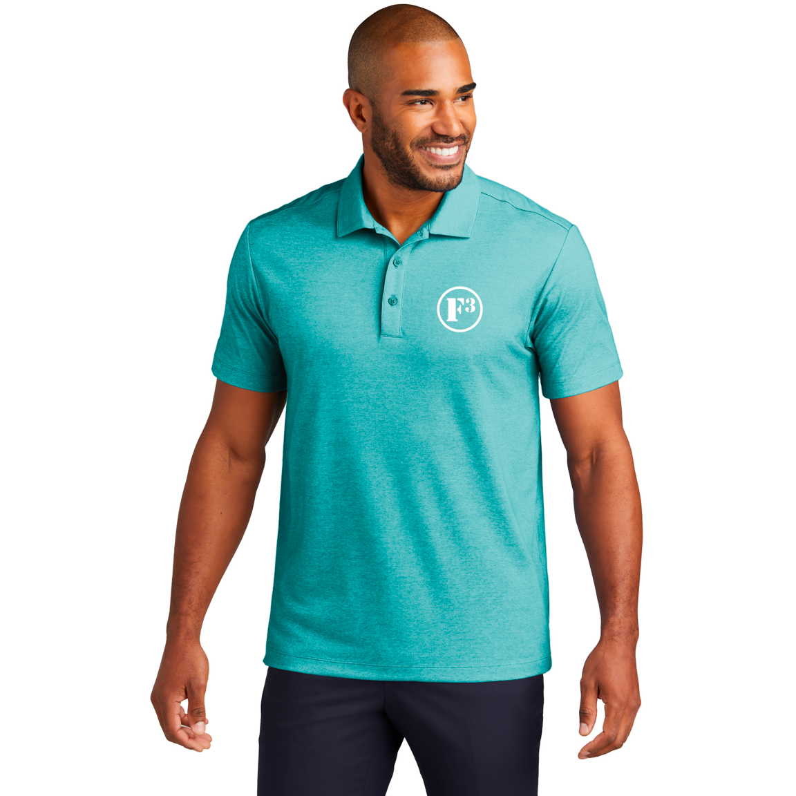 F3 Port Authority Fine Pique Blend Polo - Made to Order