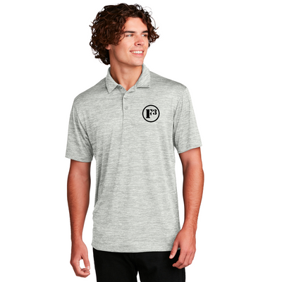 F3 Sport-Tek PosiCharge Electric Heather Polo - Made to Order
