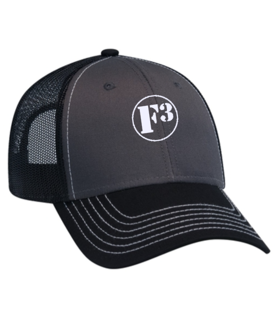 F3 Trucker Hat for Massive Noggins