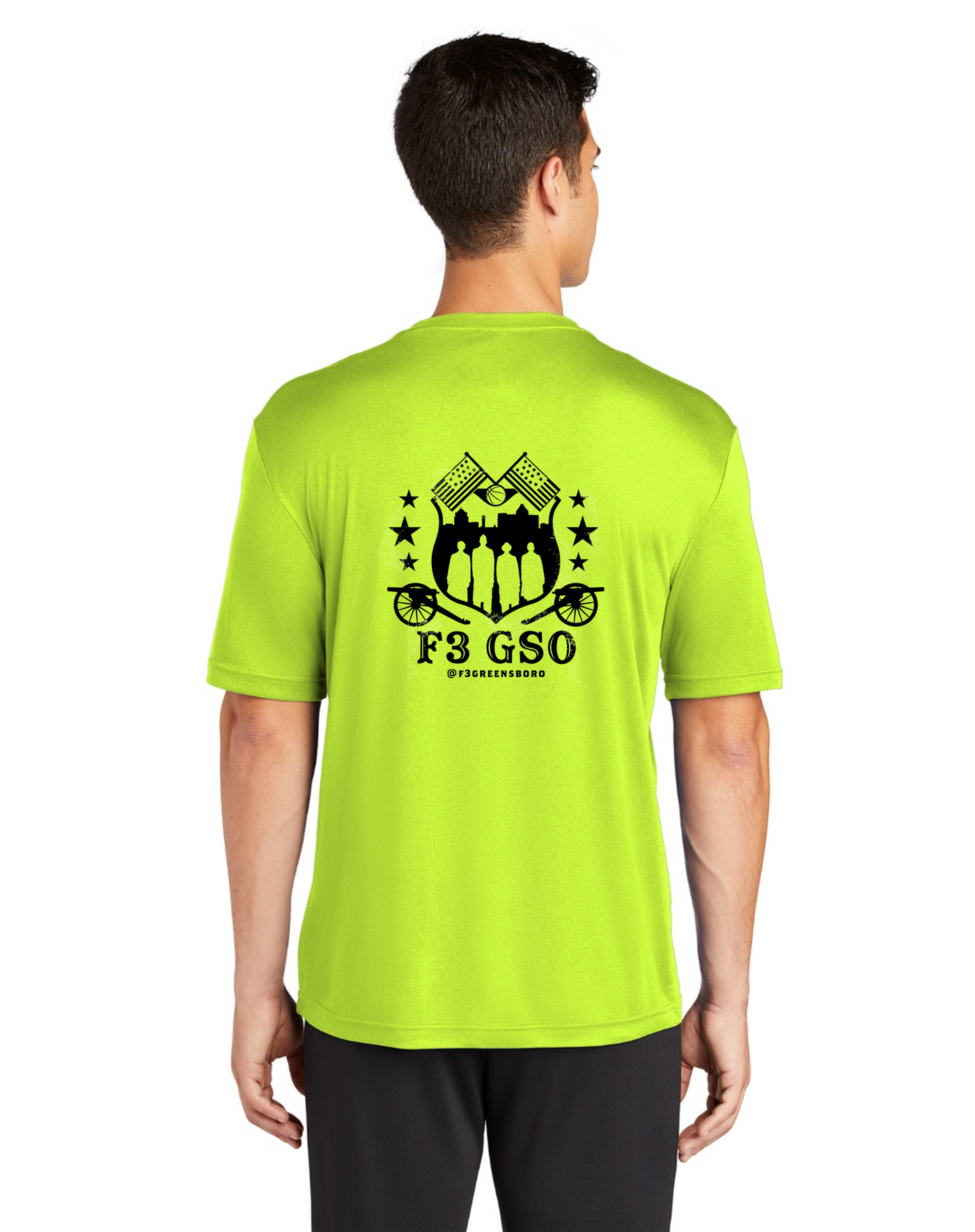 F3 Greensboro Neon Shirts Pre-Order April 2022