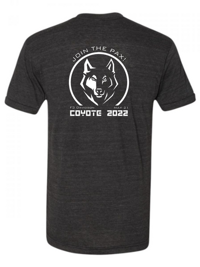 F3 Davidson Coyote CSAUP Shirt Pre-Order May 2022
