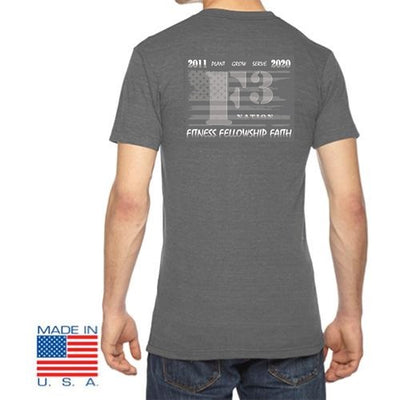 2020 Official F3 Race Jersey - USA Made Tri-Blend Tee Pre-Order