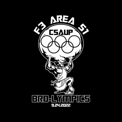 F3 Area 51 CSAUP Bro-lympics Pre-Order August 2022
