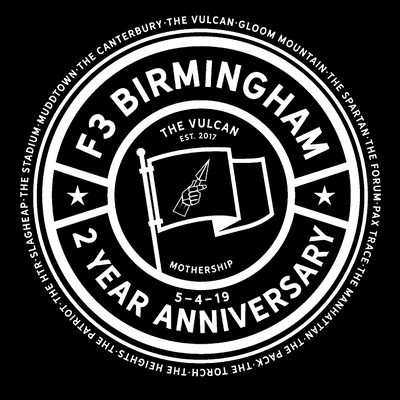 F3 Birmingham 2 Year Anniversary Pre-Order
