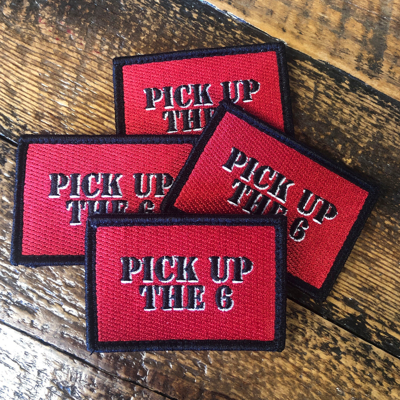 F3 Pick Up The 6 Patch